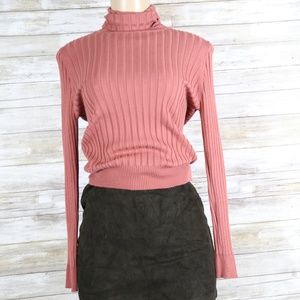 Zara Knit Turtleneck Top sz Med